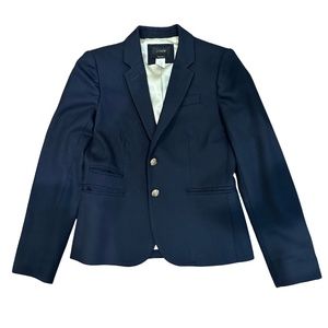 J. Crew Schoolboy blazer navy with gold buttons size 0